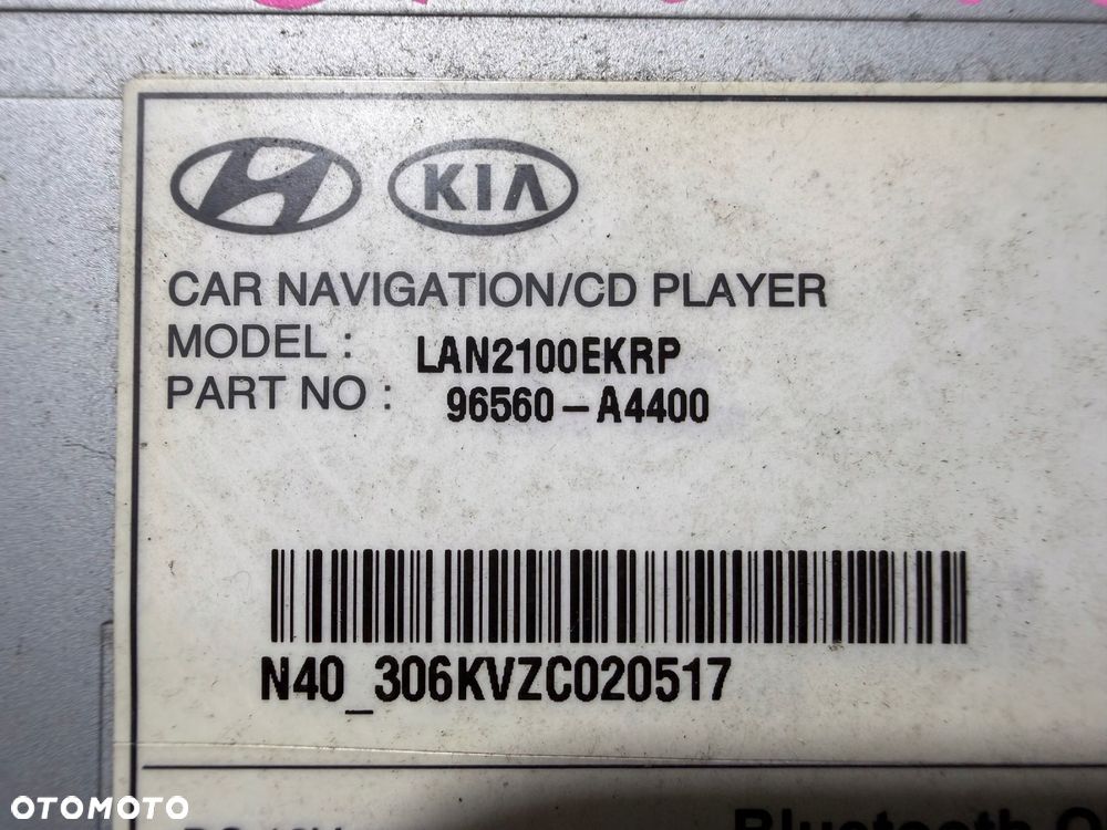 kia carens 4 iv radio nawigacja navi ekran wyświetlacz 96560-a4400 - 7