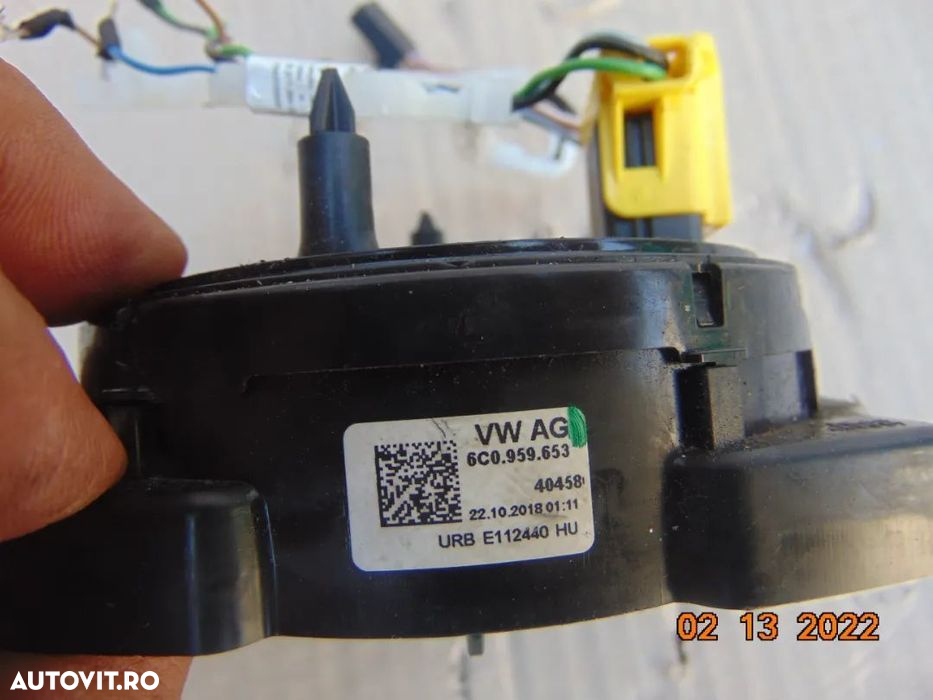Spirala volan VW polo 2g 6c 6r Skoda Fabia 3 Rapid Seat Toledo Ibiza L - 2
