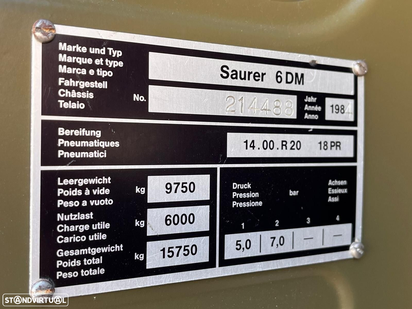 Saurer 6DM 4X4 4x4 - 19