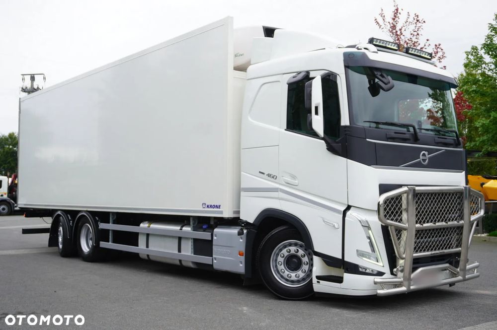 Volvo FH 460 / Chłodnia Krone 23 EPAL! / Carrier Supra 1250 MT Silent / Multitemperatura / oś skrętna - 7