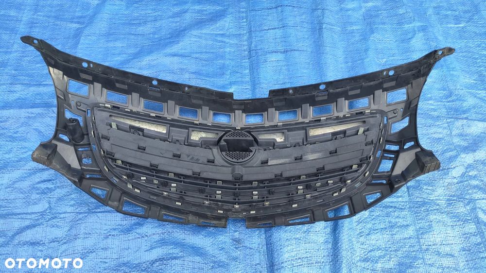 PAS PRZEDNI GÓRNY WZMOCNIENIE ZAMEK CZUJNIK UDERZENIA ATRAPA GRILL ZDERZKA PRZÓD EUROPA OPEL INSIGNIA A PRZED LIFT - 5