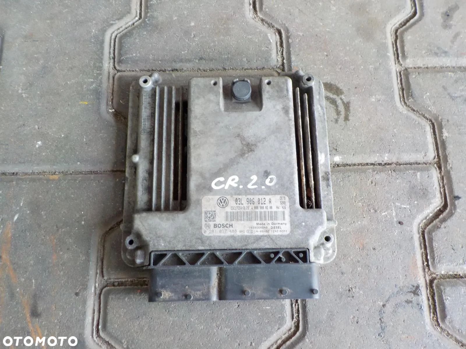 CRAFTER 2.0 TDI KOMPUTER STEROWNIK 03L906012A - 1