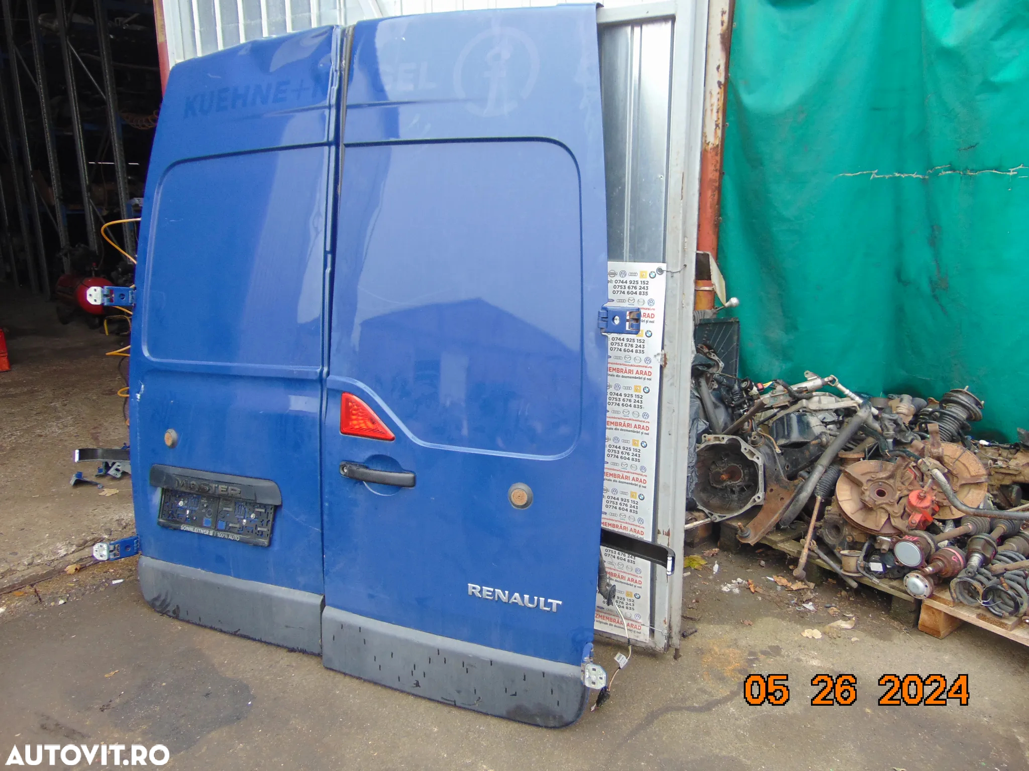 Usa spate Renault Master 2017-2022 usi spate batante master 4 opel movano - 2