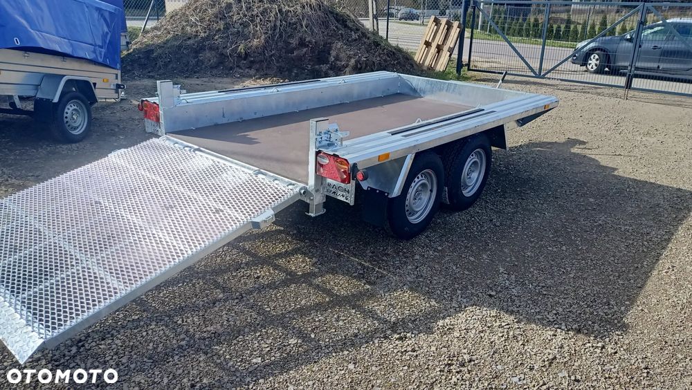 Inny NOWA PRZYCZEPA FRACHT POD MINIKOPARKĘ FRACHT ARTUR KAROL BUDOWLANA DMC 3500 3000 2700 DMC 3 OSIE 2 OSIE 3 OSIOWA 2 OSIOWA 300X150 350X180 400X190 - 6