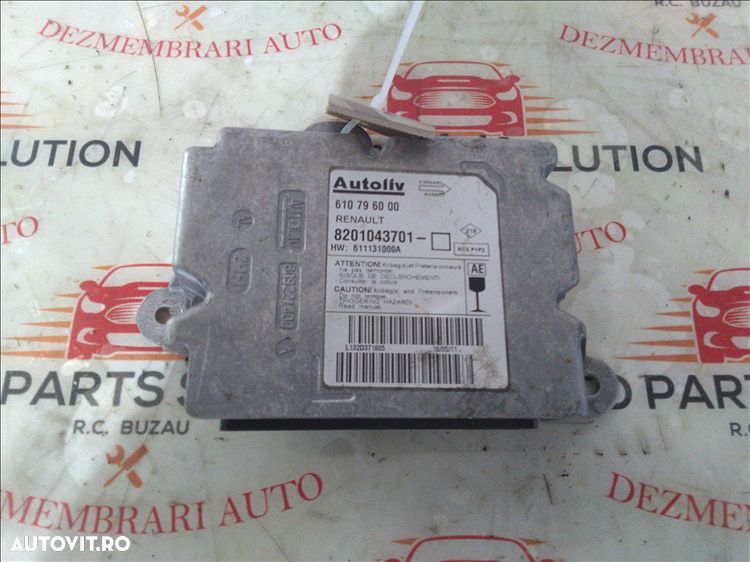 calculator airbag 1.5 dci renault clio 3 an fabr. 2011 - 1