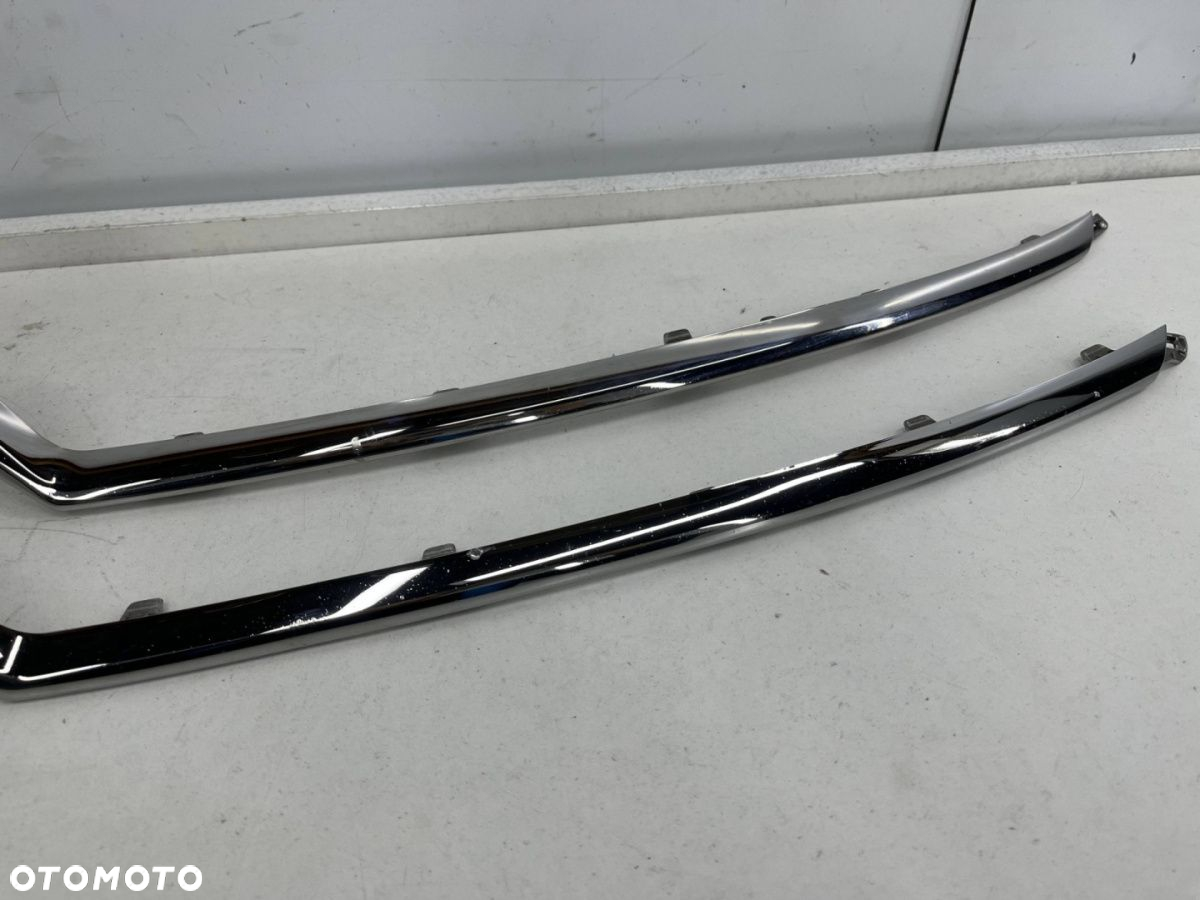 Atrapa Citroen C4 Picasso II SpaceTourer LIFT 16-19r. dolna i górna listwa ramka grila chrom KOMPLET - 4