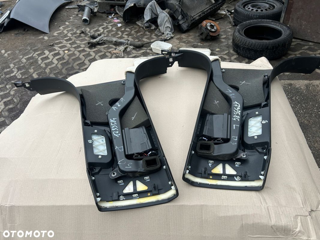 AUDI A8 D3 LIFT OSŁONA SŁUPKA ŚRODKOWEGO LEWA PRAWA - 1