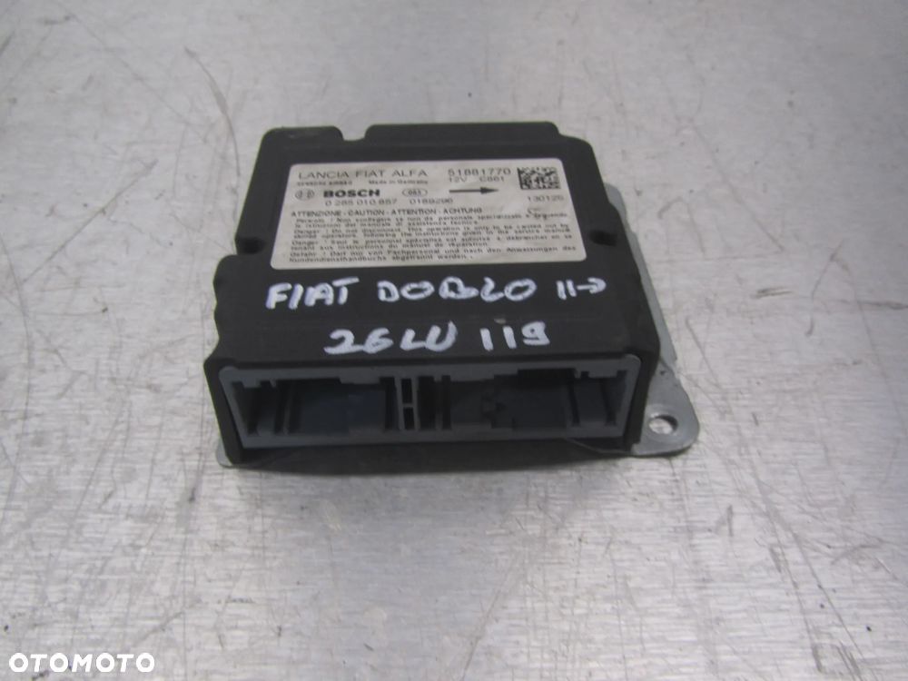 Sensor Airbag 0285010857 Fiat Doblo 2010- - 1