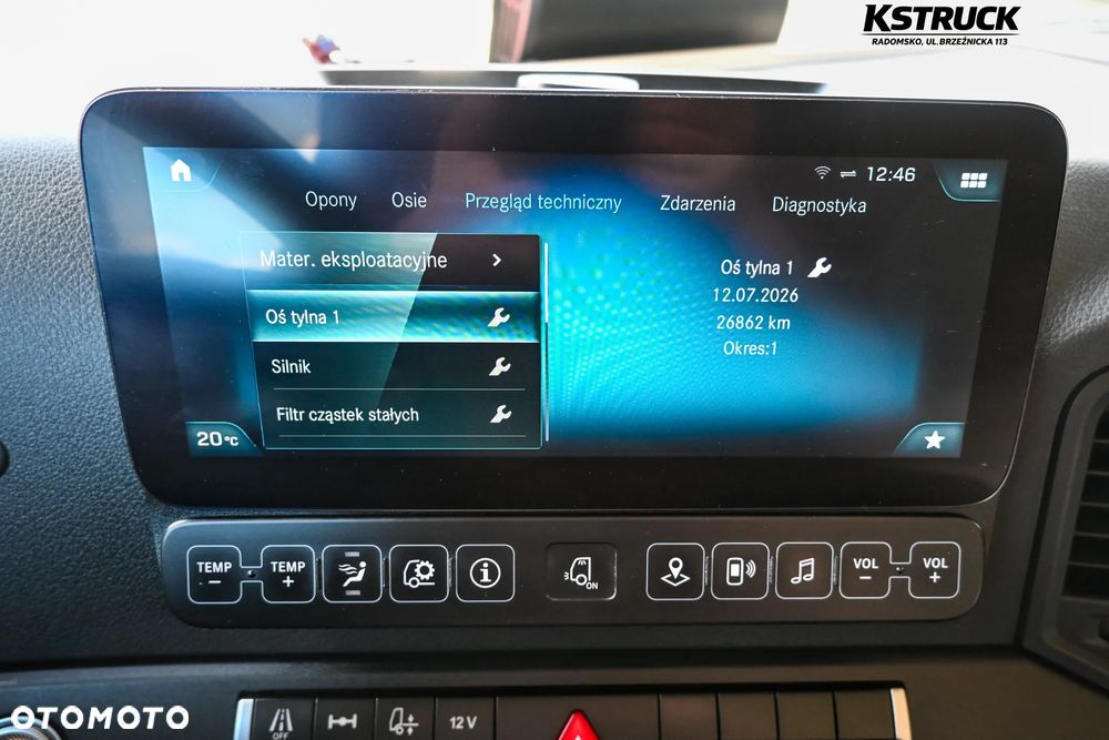 Mercedes-Benz Actros 2545 BDF 4,90 rozstaw 7,82 m - 30