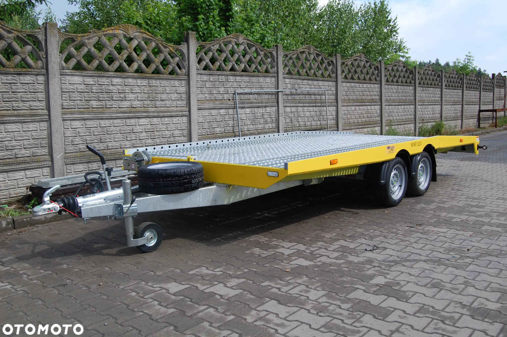 WNP SUSKI L27S50 tył skos, do przewozu pojazdów - 6