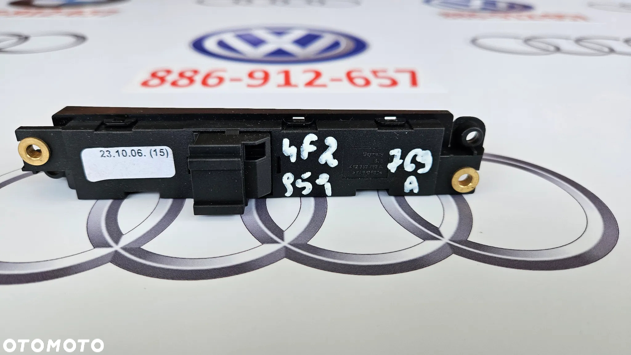 Audi Q7 4L Panel klamki przedniej prawej Sterowanie pamięcią przód prawy 4F2959769A - 3