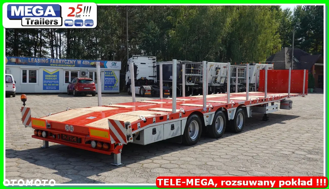 Inny 17,6 m dł. naczepa teleskopowa Full ADR EX3 MEGA Trailers, UNIWERSALNA !! - 7