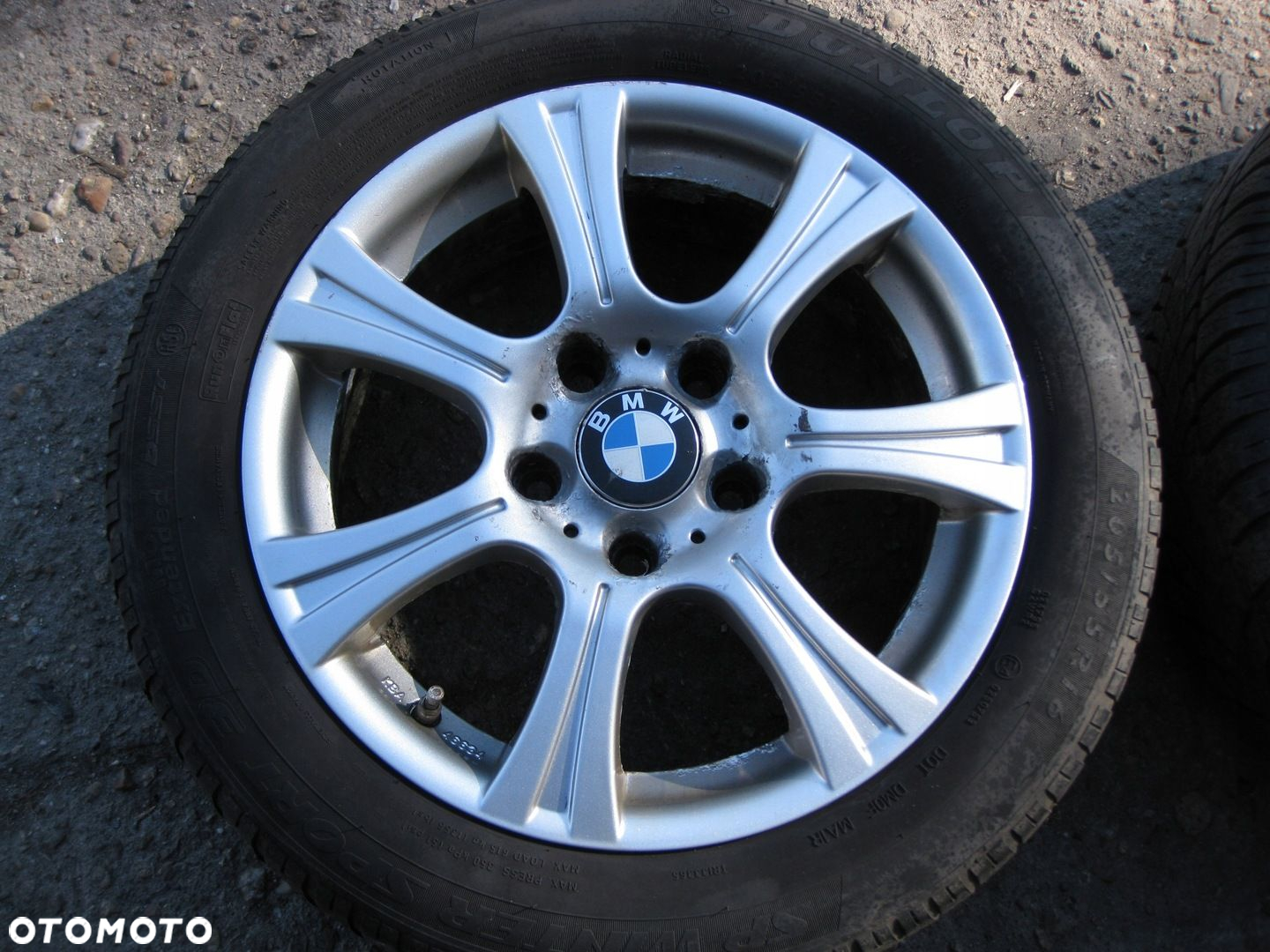 BMW FELGI ALUMINIOWE OPONY ZIMA R16 ET34 7 JX16 5X120 KBA 46634 - 5