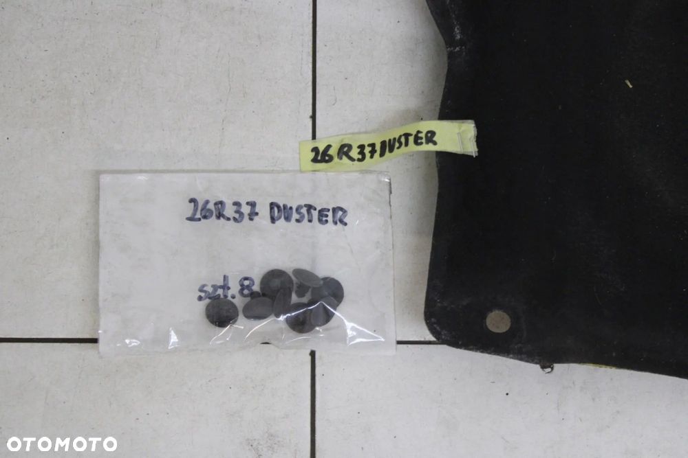 DACIA DUSTER I 2010R- WYGŁUSZENIE WYCISZENIE PODBITKA MASKI + SPINKI - 5