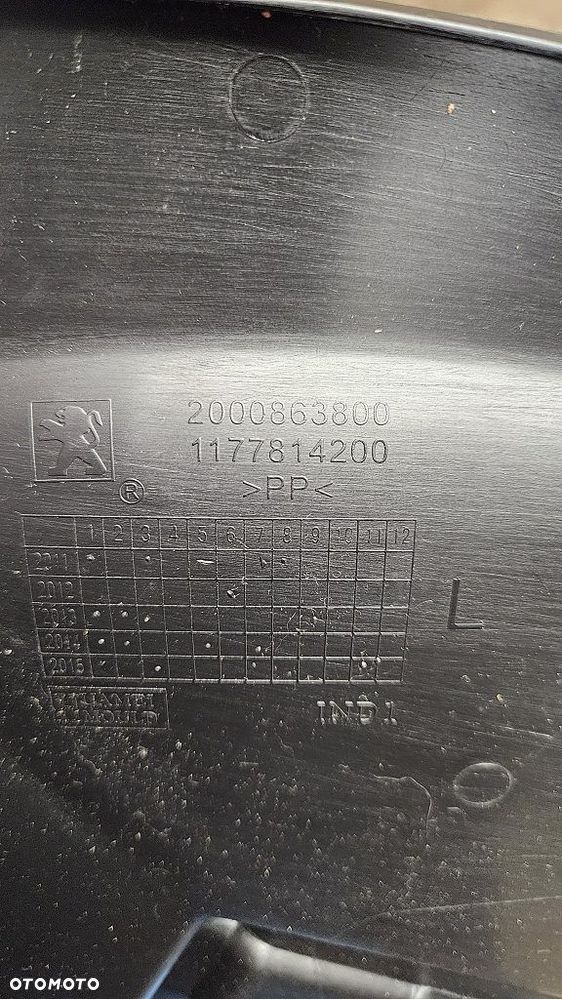 Wypełnienie owiewka Peugeot Citystar 125  1177814200 - 7