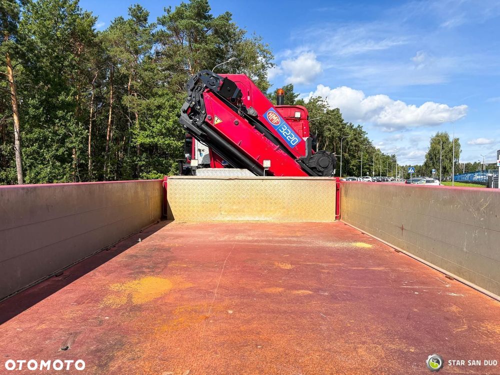 Mercedes-Benz AROCS 3345 6x6 HMF 3220 K hds Żuraw wywrotka - 10