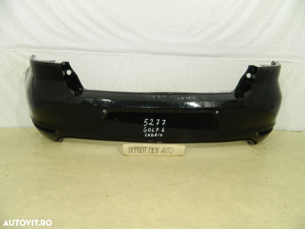 Bara spate VW Golf 6 Cabrio, 2009, 2010, 2011, 2012, 2013,, 5K7807421 - 1