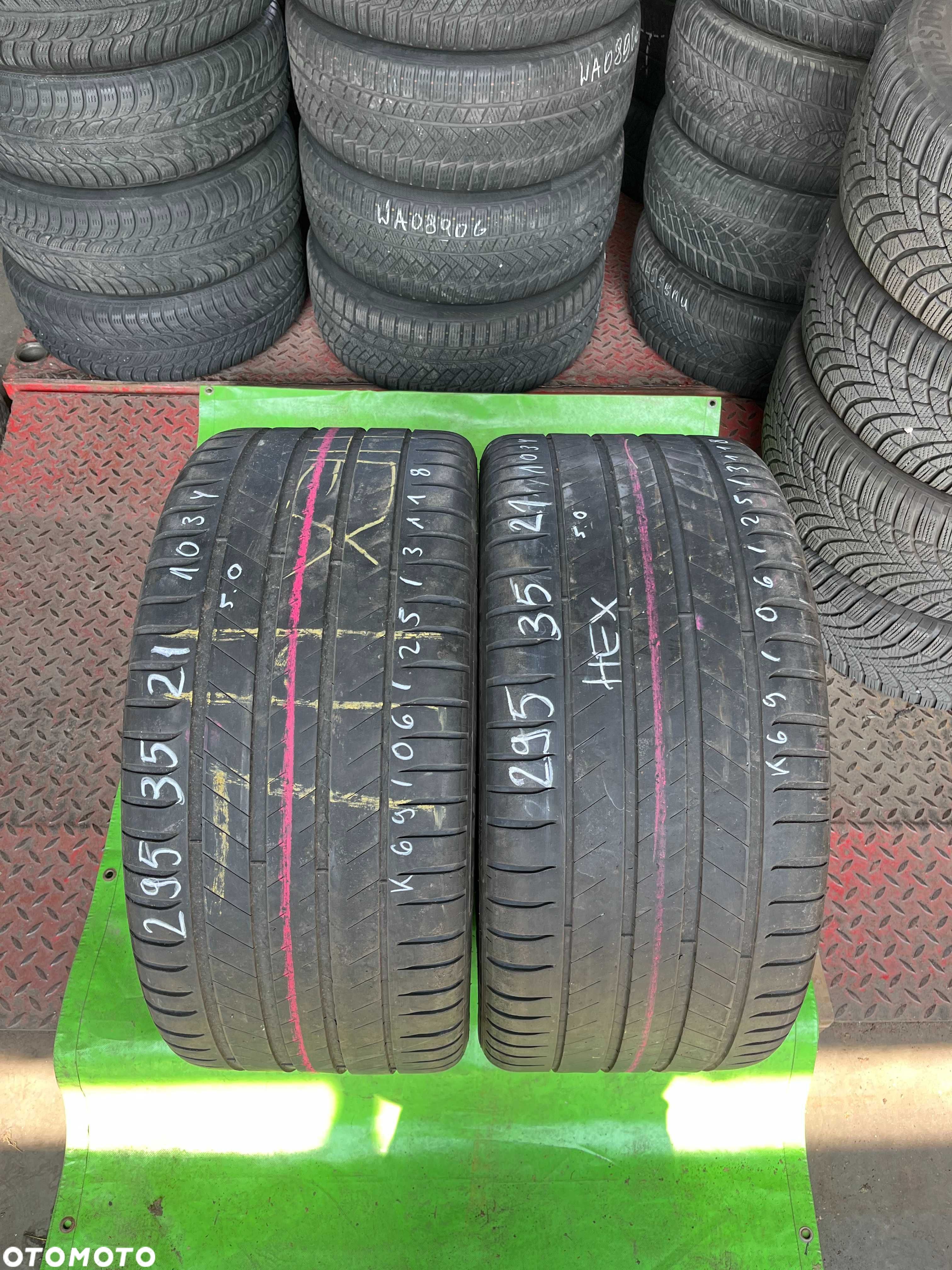 2 opony 295/35R21 103 Y Michelin Latitude Sport 3 Warszawa - 1