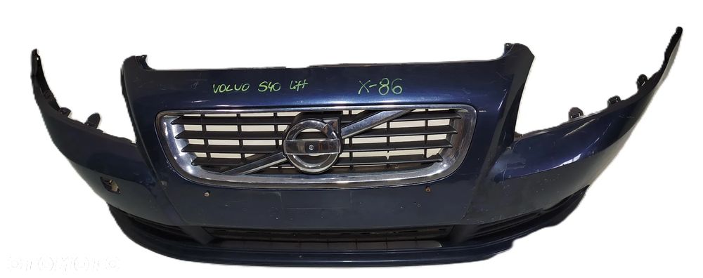 ZDERZAK PRZEDNI GRILL VOLVO S40 II V50 LIFT 08-12 - 1