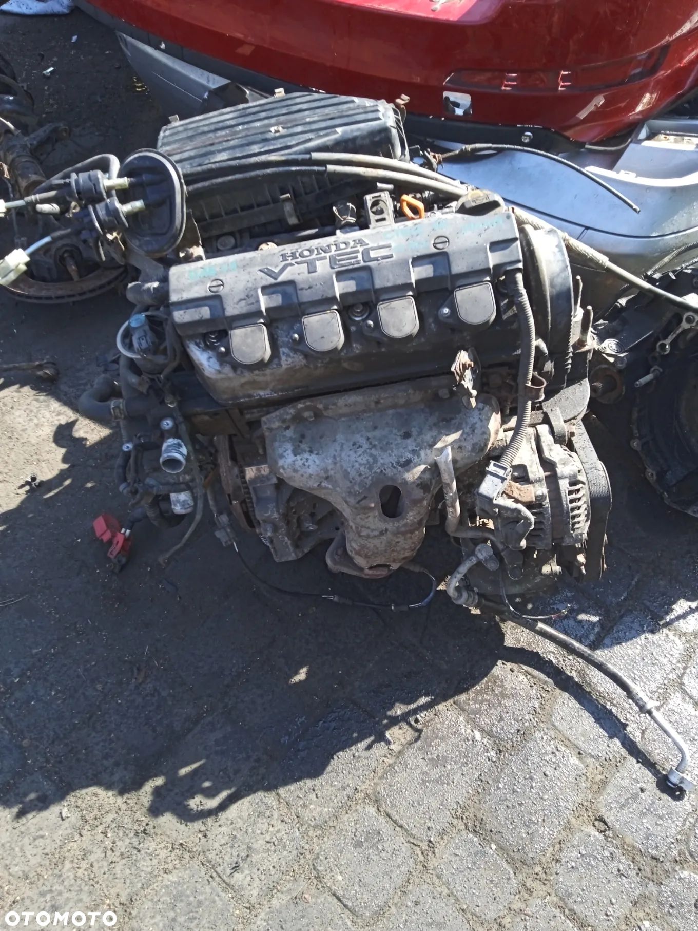 SILNIK HONDA CIVIC VII 1.6 16V 110KM D16V1 (BEZ OSPRZĘTU) - 1
