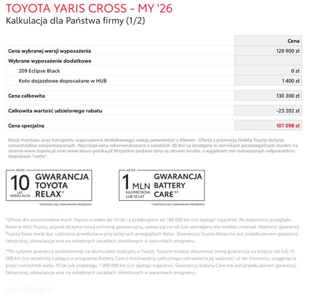 Toyota Yaris Cross Hybrid 1.5 Style - 7