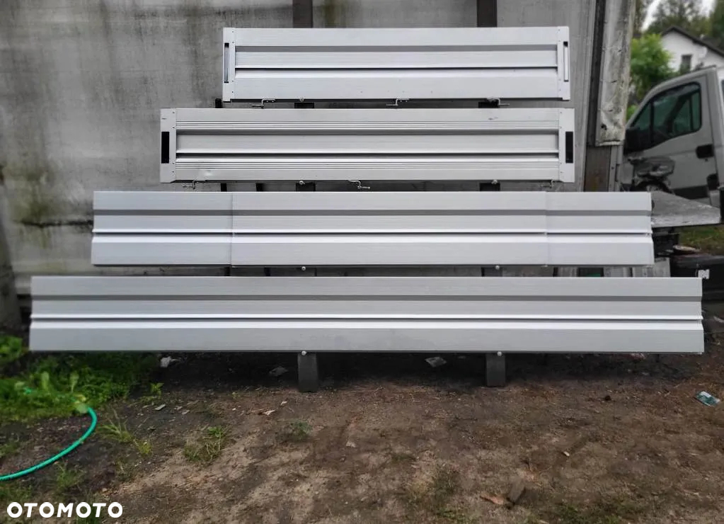 Burty Aluminium  kiper wywrot skrzynia kontener - 8