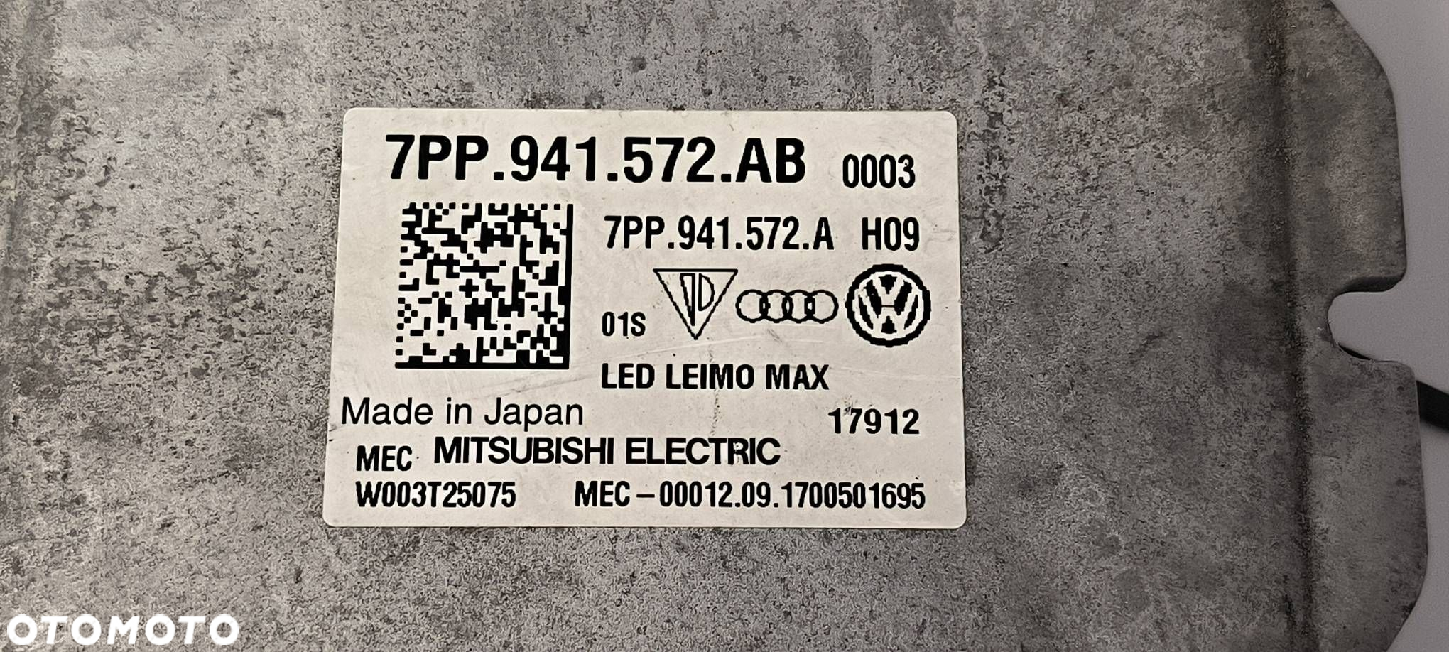 PRZETWORNICA AUDI Q7 II 4M 7PP941572AB - 5