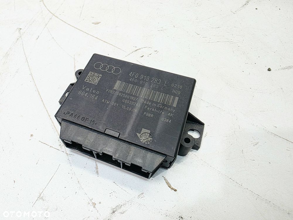 STEROWNIK MODUŁ CZUJNIKÓW PARKOWANIA PDC AUDI A6 C6 Q7 4L 4F0919283L - 3