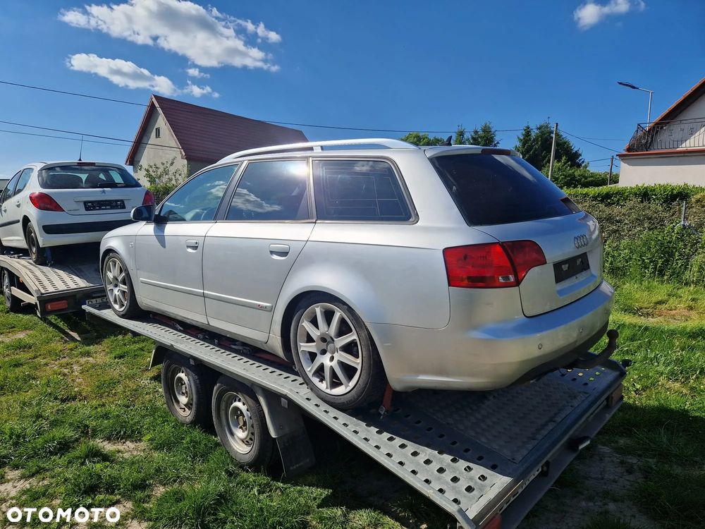 Audi A4 B7 drzwi lewe przednie wszytkie części LY7W - 12