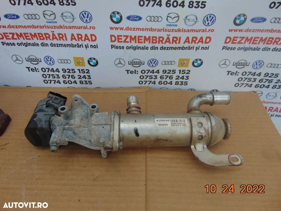 Racitor gaze Citroen c5 2.0 euro 5 Peugeot 508 2.0hdi racitor gaze cu - 1
