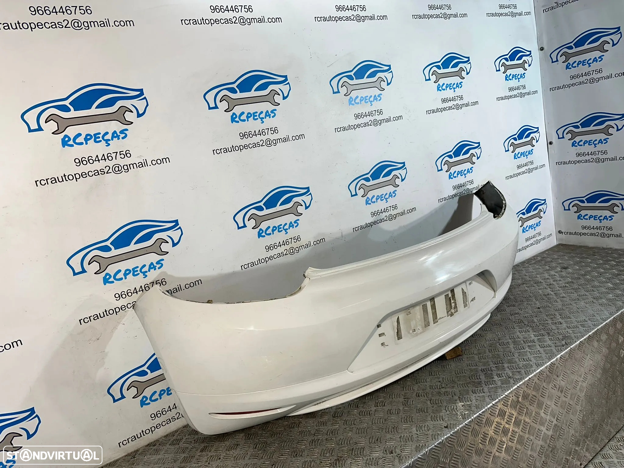 .Parachoques Tras Traseiro Original VW Volkswagen Scirocco 3 MK3 III 2008 - 2017 - 3