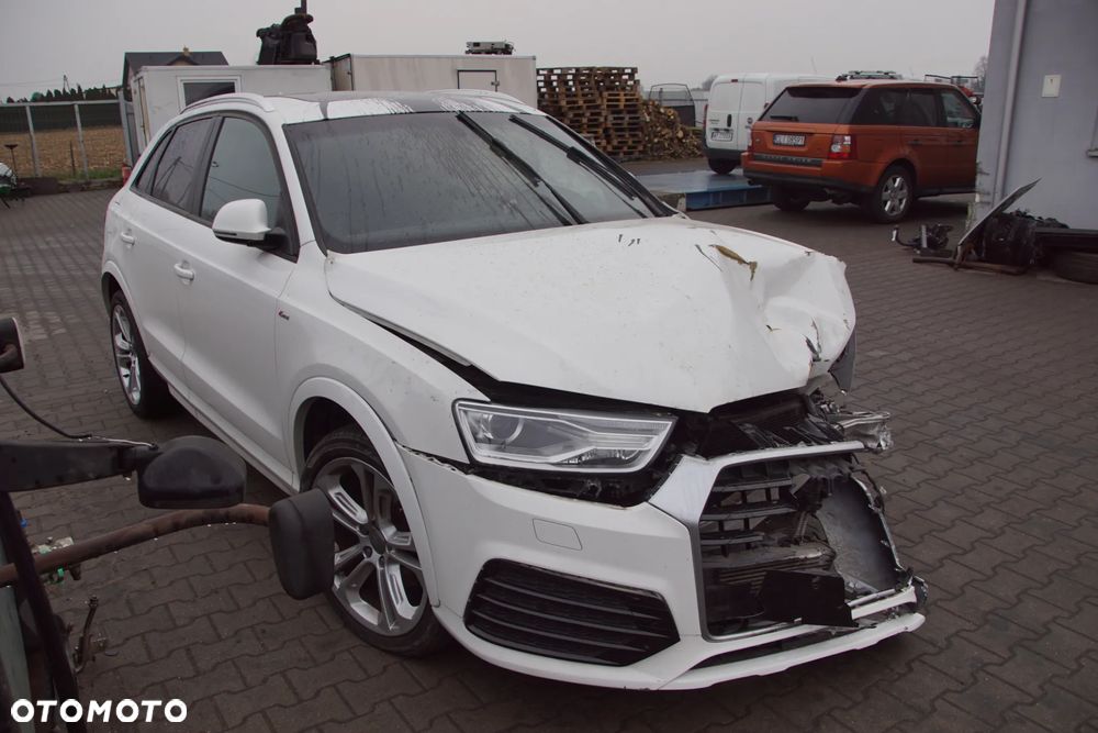 Auto na części - Audi Q3 I 8U Lift 2.0 TFSI 200 KM CCTA SGV LB9A 2017R Silnik Skrzynia Drzwi Klapa Błotnik Zderzak Lampa Lusterko Klamka Szyba Deska Kokpit Sterownik Moduł Czujnik Licznik Wyświetlacz Panel Kierownica - 7