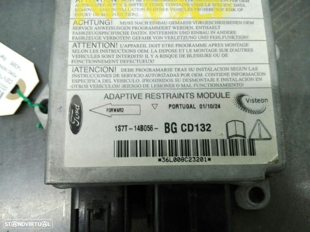 CENTRALINA AIRBAG FORD MONDEO III SEDAN 2002 -1S7T14B056BG - 1
