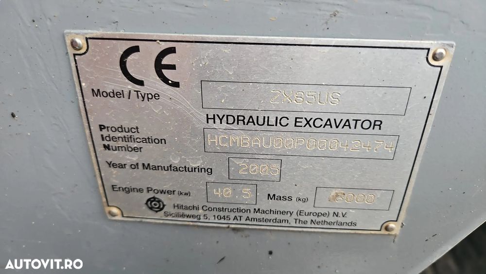 Hitachi Zaxis 85 USB - 11