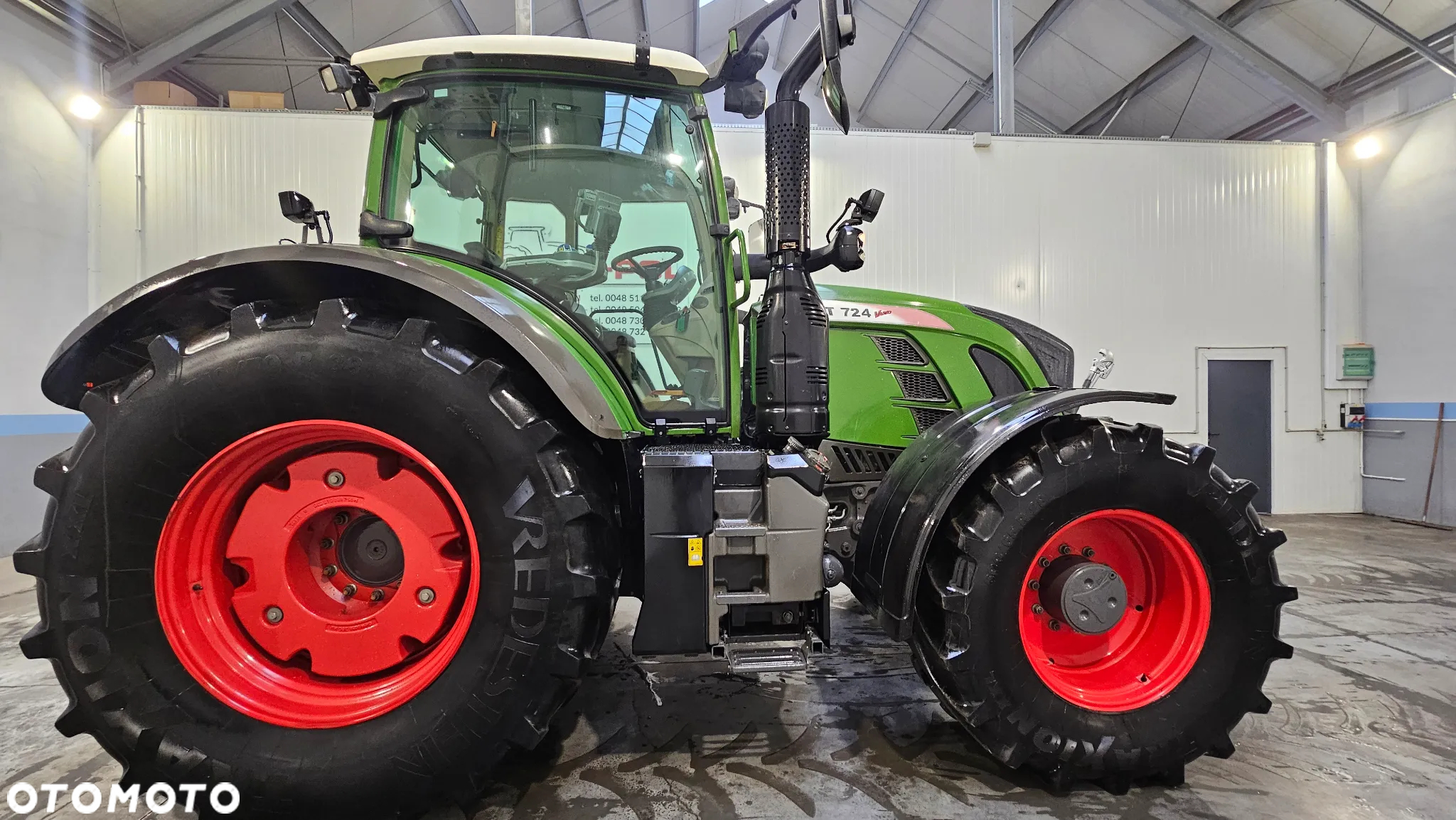 Fendt 724 Vario Profi 55km-h Bardzo ładny 824 Profi Plus 720 Power Vario Tms 625R Arion Massey 7724 - 7