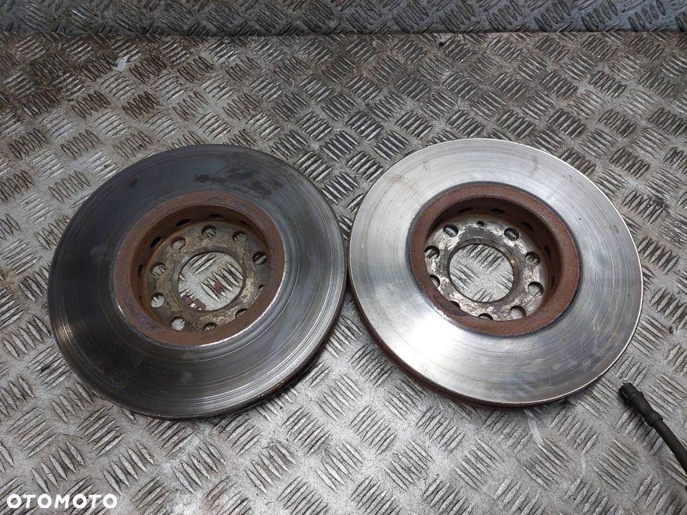TARCZE HAMULCOWE PRZÓD + KLOCKI + ZACISKI AUDI A4 B6 2.0 20V - 5