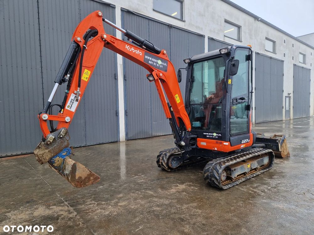Kubota U 27-4 jak JCB CAT WACKER R418 - 6