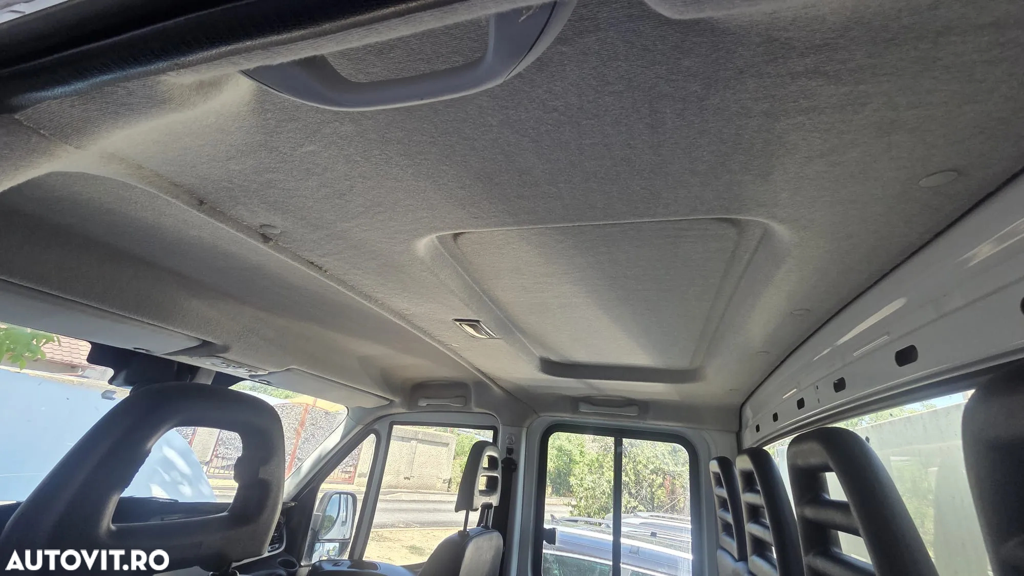 Iveco Daily 35-140 cabina 6 locuri, bena basculabila, import, posibilitate leasing - 19