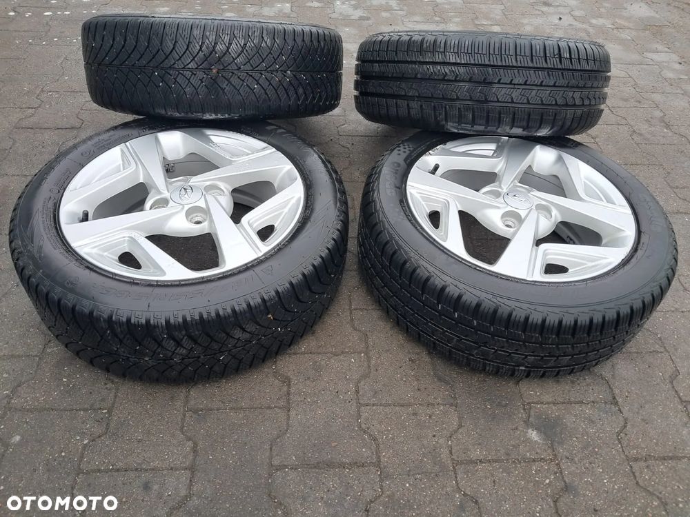 KOMPLET KÓŁ KOŁO FELGA HYUNDAI I10 III 15 185/55 15 - 2