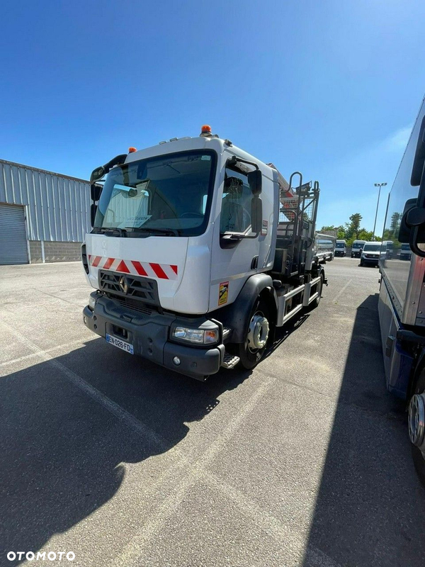Renault D14 wywrotka 3 stronna, Hds palfinger pk 8501