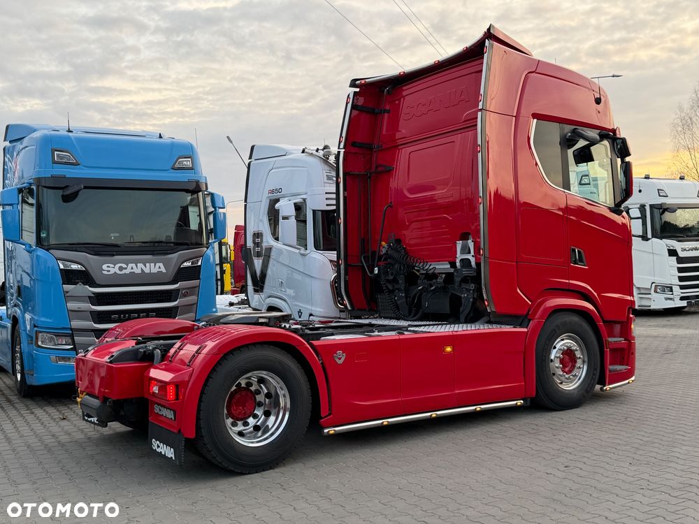 Scania 580s Scania z Niemiec ASO kontrakt serwisowy idealny stan v8 4x2 - 11