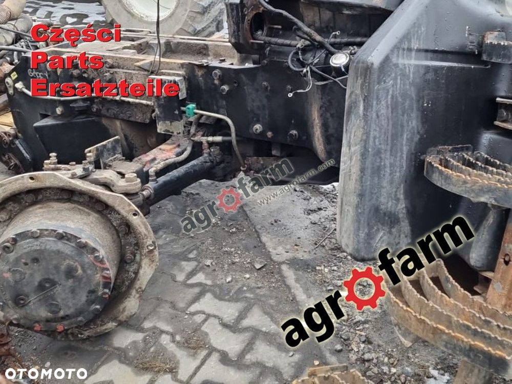 Massey Ferguson 8270 części, skrzynia biegów, oś - 3