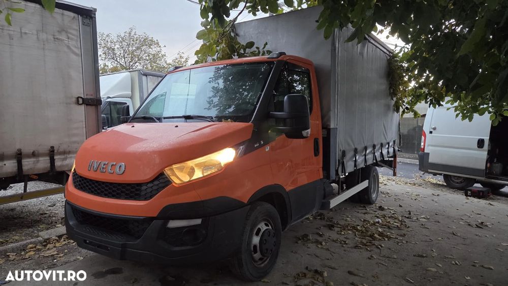 Iveco Daily 35-150 cu prelata si lift, cat B,  posibilitate leasing - 1
