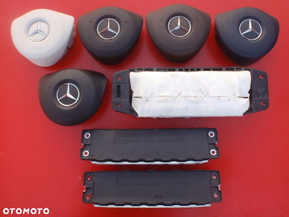 MERCEDES C W205 AIRBAG PODUSZKI PASY KURTYNA USA ! - 6