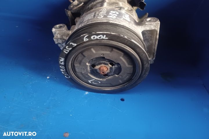 Compresor AC 9675655880 9675659880 447154722 Citroen DS3 1 [2010 - 20 - 9