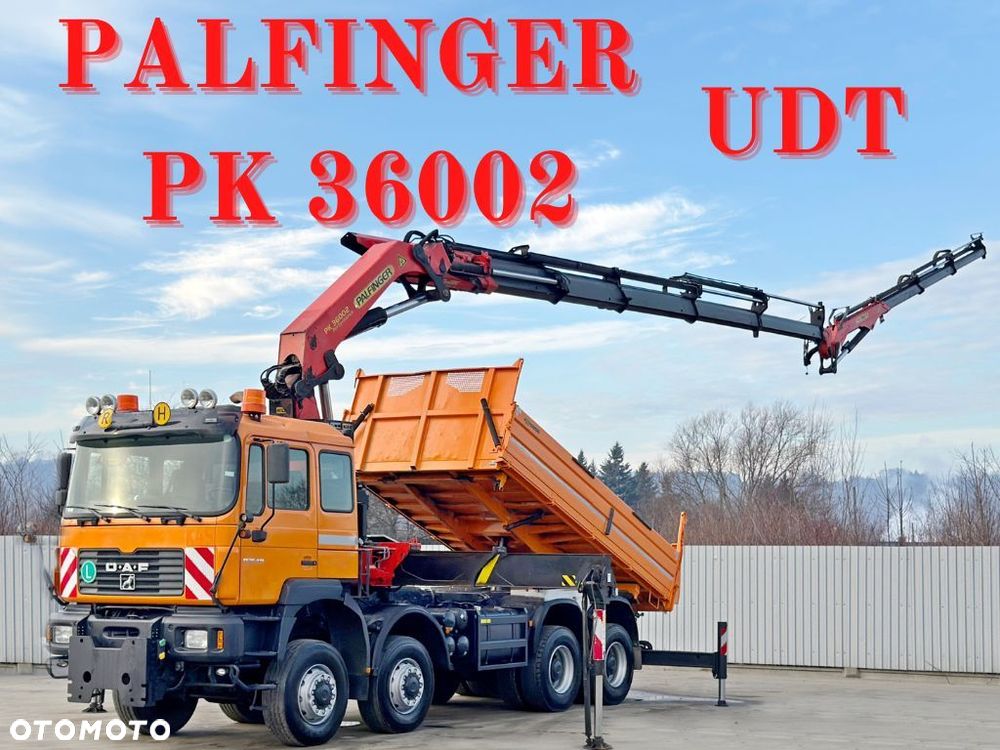 MAN 35.414 * PALFINGER PK 36002 + PILOT * 8x6