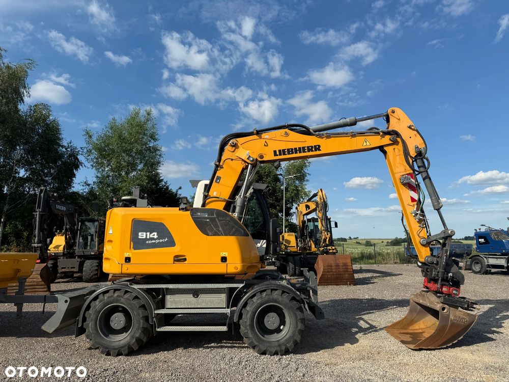 Liebherr 914 Compact  Rototilt + Szczypce Przyczepa - 12