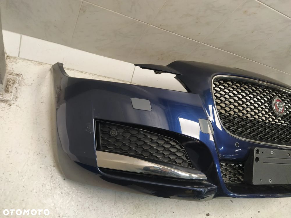JAGUAR XF X260 ZDERZAK PRZÓD PRZEDNI KOMPLETNY 4XPDC SPRYSKIWACZE GRILL ATRAPA CHŁODNICY ZNACZEK WIĄZKA ORYGINAŁ - 9