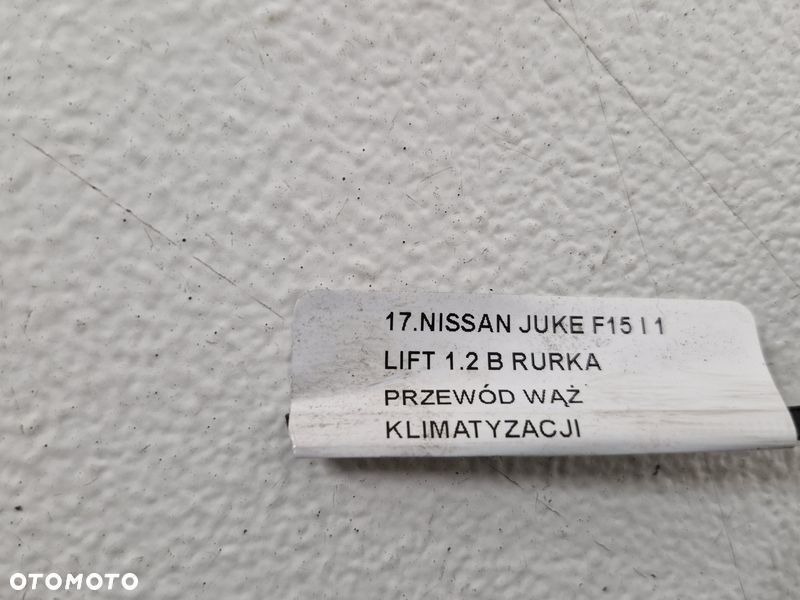 nissan juke f15 i 1 lift 1.2 b rurka przewód wąż klimatyzacji 92450bv81a - 7