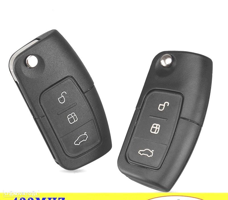 CHAVES COMPLETA PARA FORD FOCUS 05-10 MONDEO 07-10 FIESTA 09-10 GALAXY 06-10 - 1